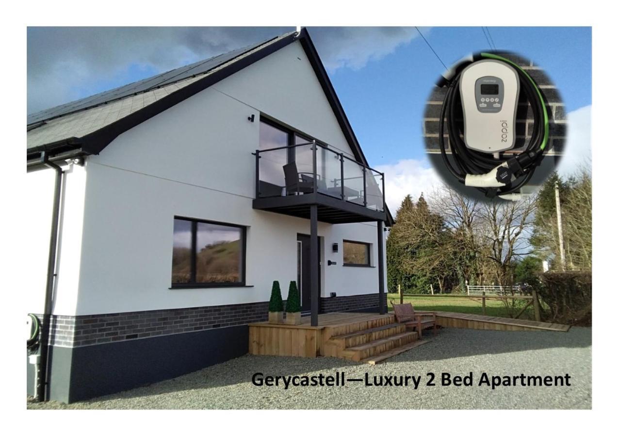 Gerycastell Luxury Holiday Apartment With Stunning Views & Ev Station Point Кармартън Екстериор снимка